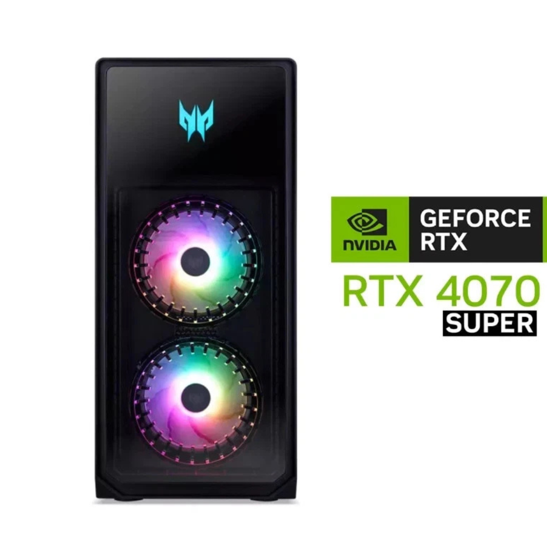 Acer Predator Orion Gaming Desktop (i7-14700F / 32GB RAM / 1TB SSD / 12GB RTX 4070 SUPER) [Refurbished]