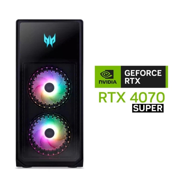 Acer Predator Orion Gaming Desktop (i7-14700F / 32GB RAM / 1TB SSD / 12GB RTX 4070 SUPER) [Refurbished]