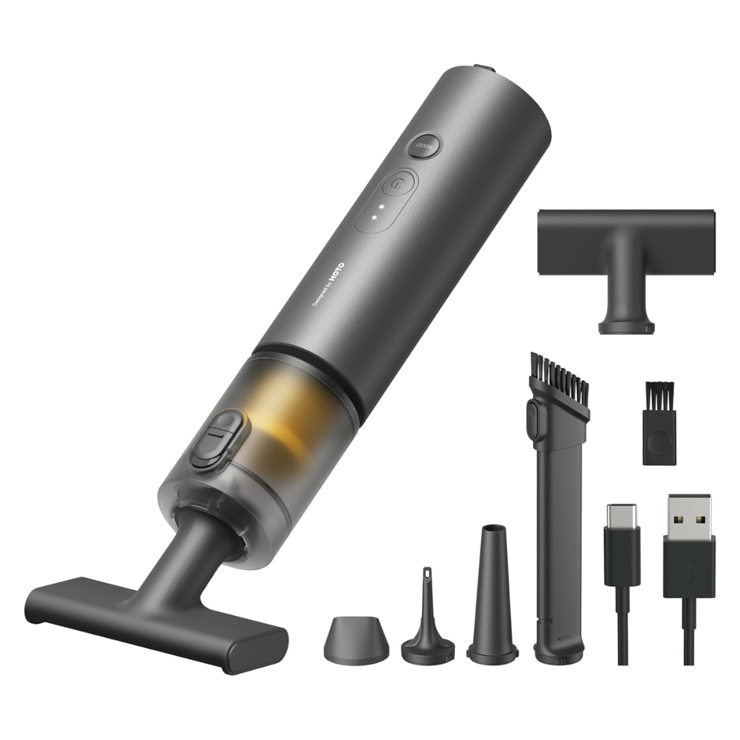 4-in-1 Handheld Cordless Portable Car Vacuum Cleaner