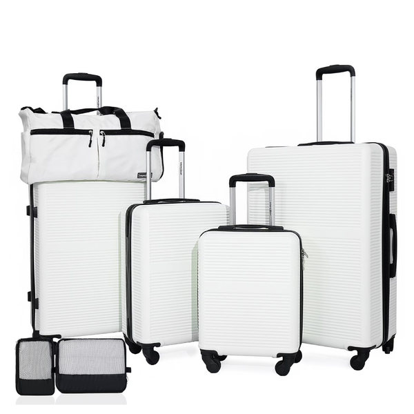 7-Piece Tripcomp Hardside Luggage Set With TSA Lock (Various Colors)