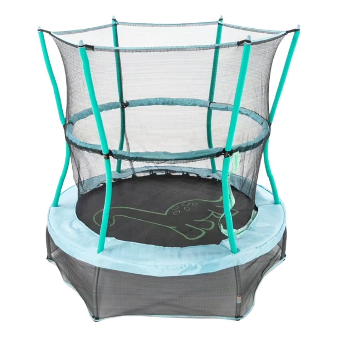 55" Skywalker Bounce-N-Learn Trampoline With Enclosure And Sound