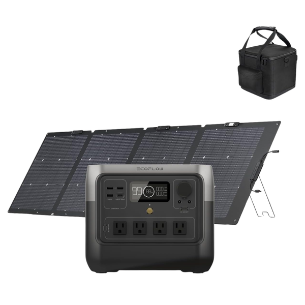 EcoFlow RIVER 2 Pro Portable Generator + 160W Solar Panel