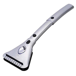 Zone Tech 15.8ft Extendable Heated Ice Scraper With LED Light