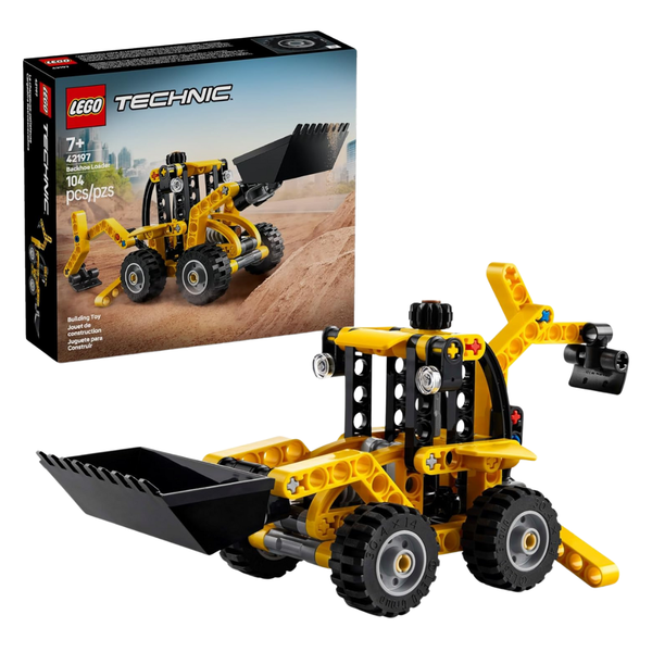 LEGO Technic Backhoe Loader Construction Toy (42197)