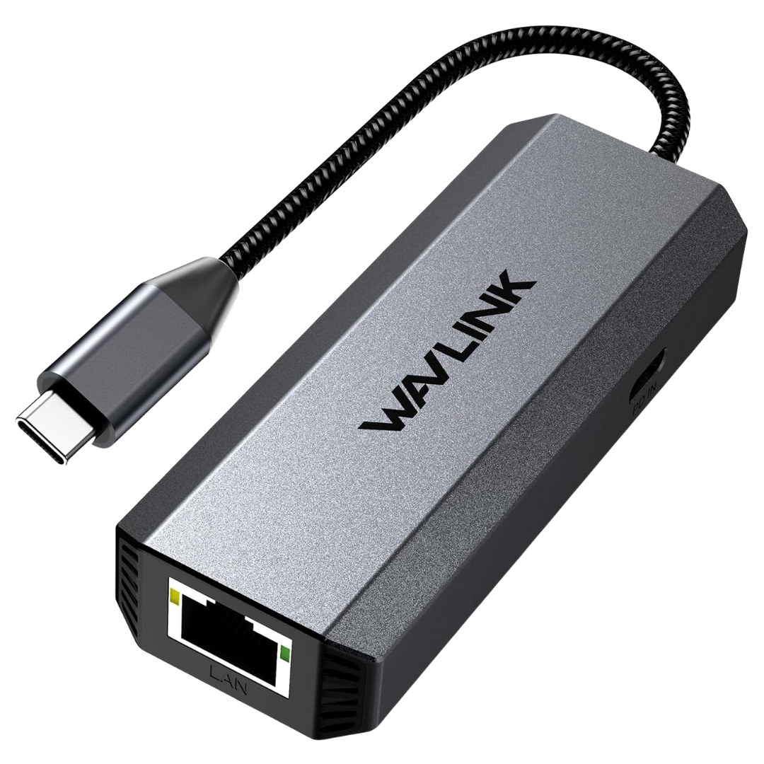 WAVLINK USB tT 2.5G Ethernet Adapter With 95W Power For Laptop