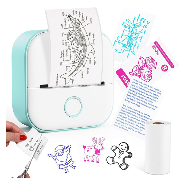 Sticker Printer Portable Bluetooth T02 Sticker Maker Machine (3 colors)
