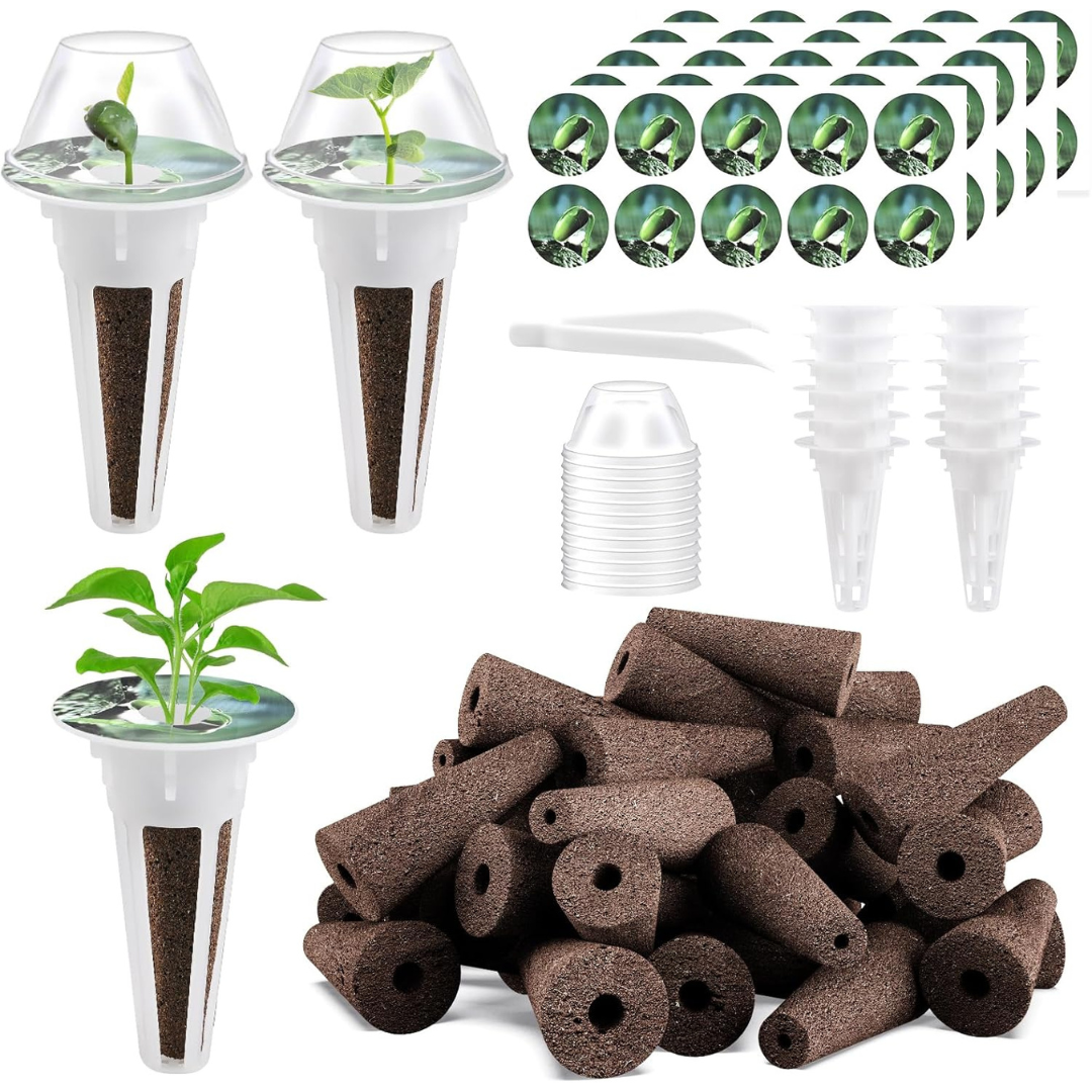 66-Pieces Hydroponic Seed Pod Kit