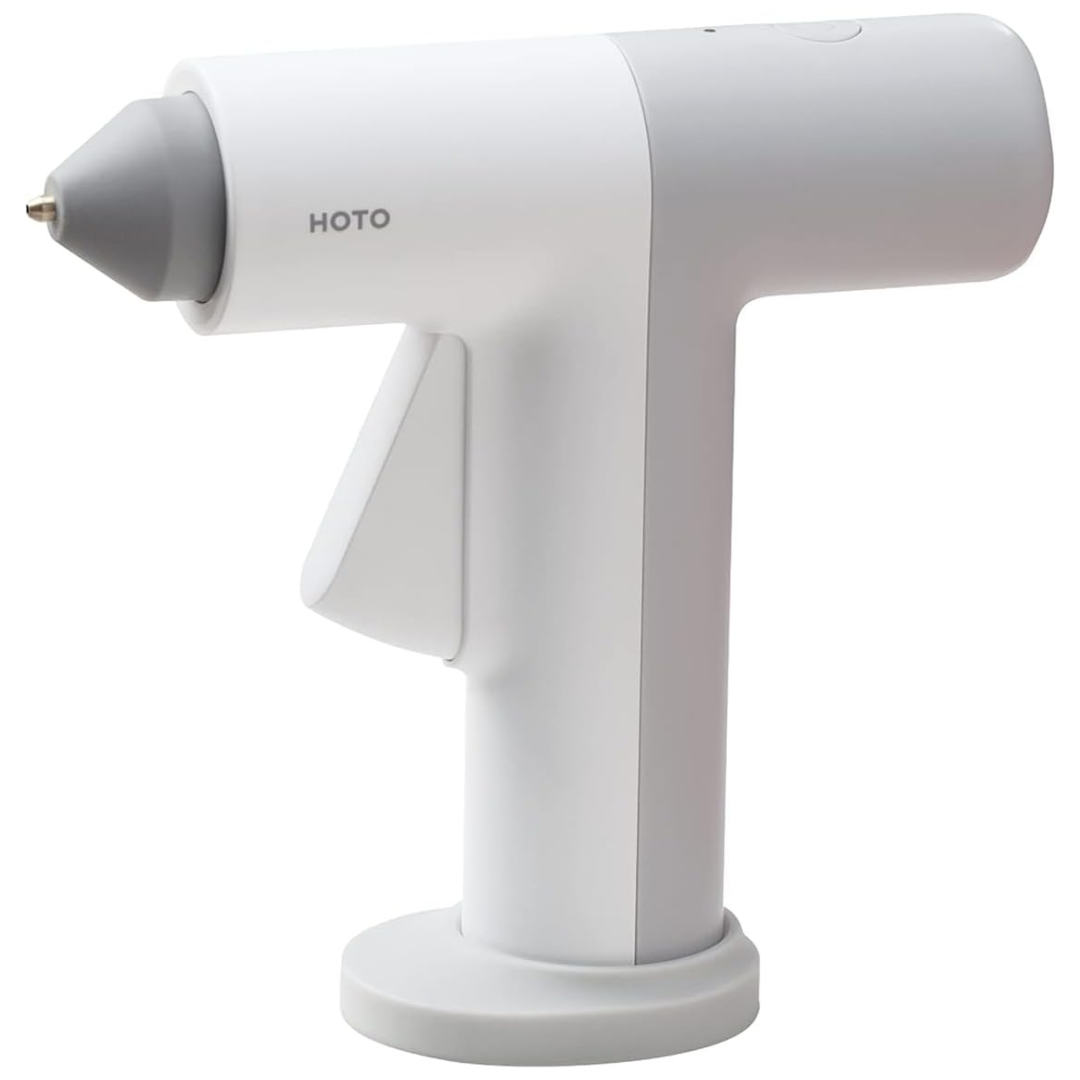 Hoto USB Rechargeable Cordless Hot Glue Gun with 10 Glue Sticks