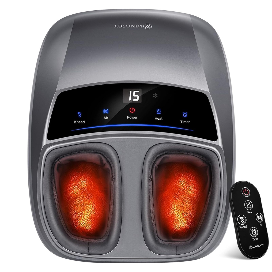 Kingjoy Kneading Shiatsu Foot Massager with Heat