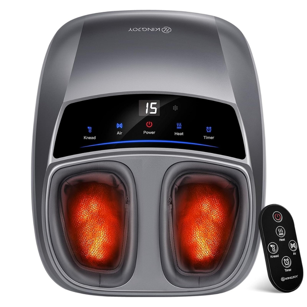 Kingjoy Kneading Shiatsu Foot Massager with Heat