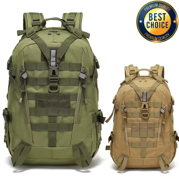 40L Unisex Tactical Reflective Backpack