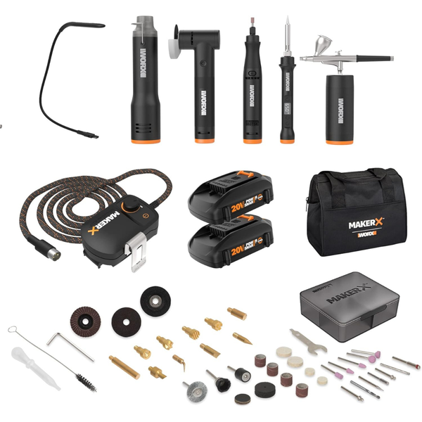 6-Piece Worx MakerX WX996L Tool Kit