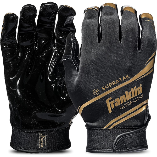 Franklin Sports Supratak Football Receiver Gloves