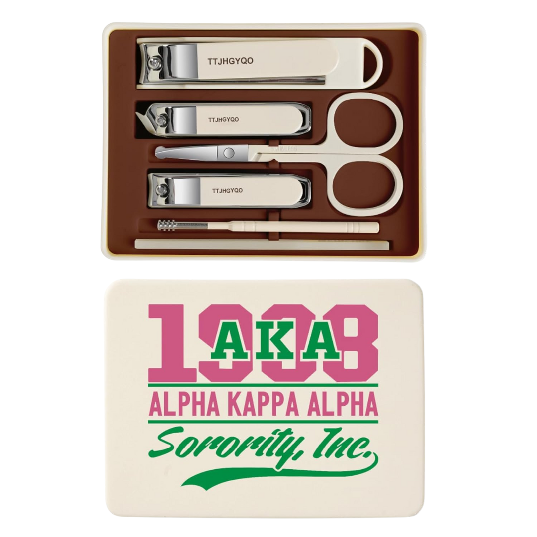 6-Piece Stainless Steel Nail Clipper Set