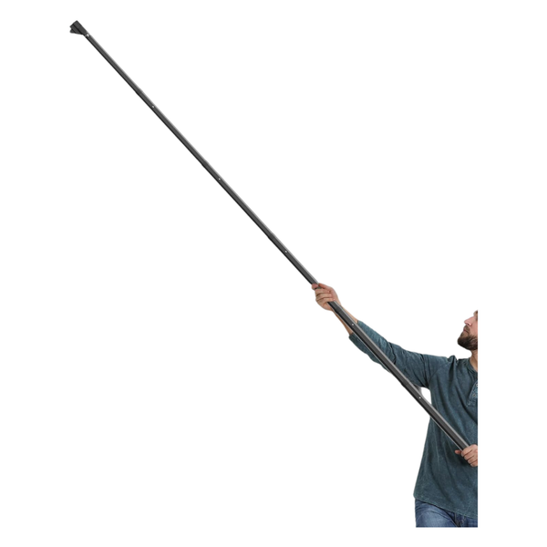 Addlon 5.5ft Lights Hanger Pole With Utility Screw Hooks