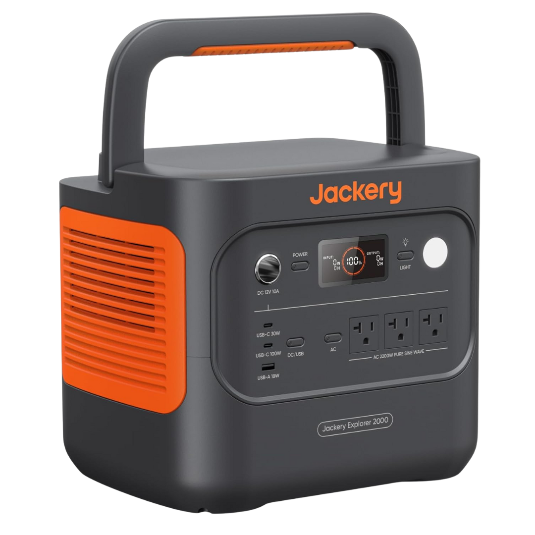 Jackery Explorer 2000 v2 2042Wh Portable Power Station Solar Generator