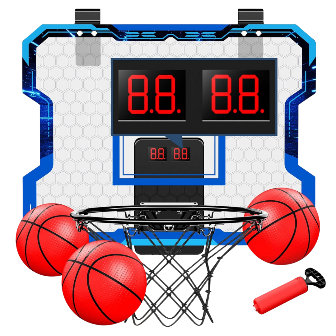 Mini Basketball Hoop With Scoreboard For Door Mount