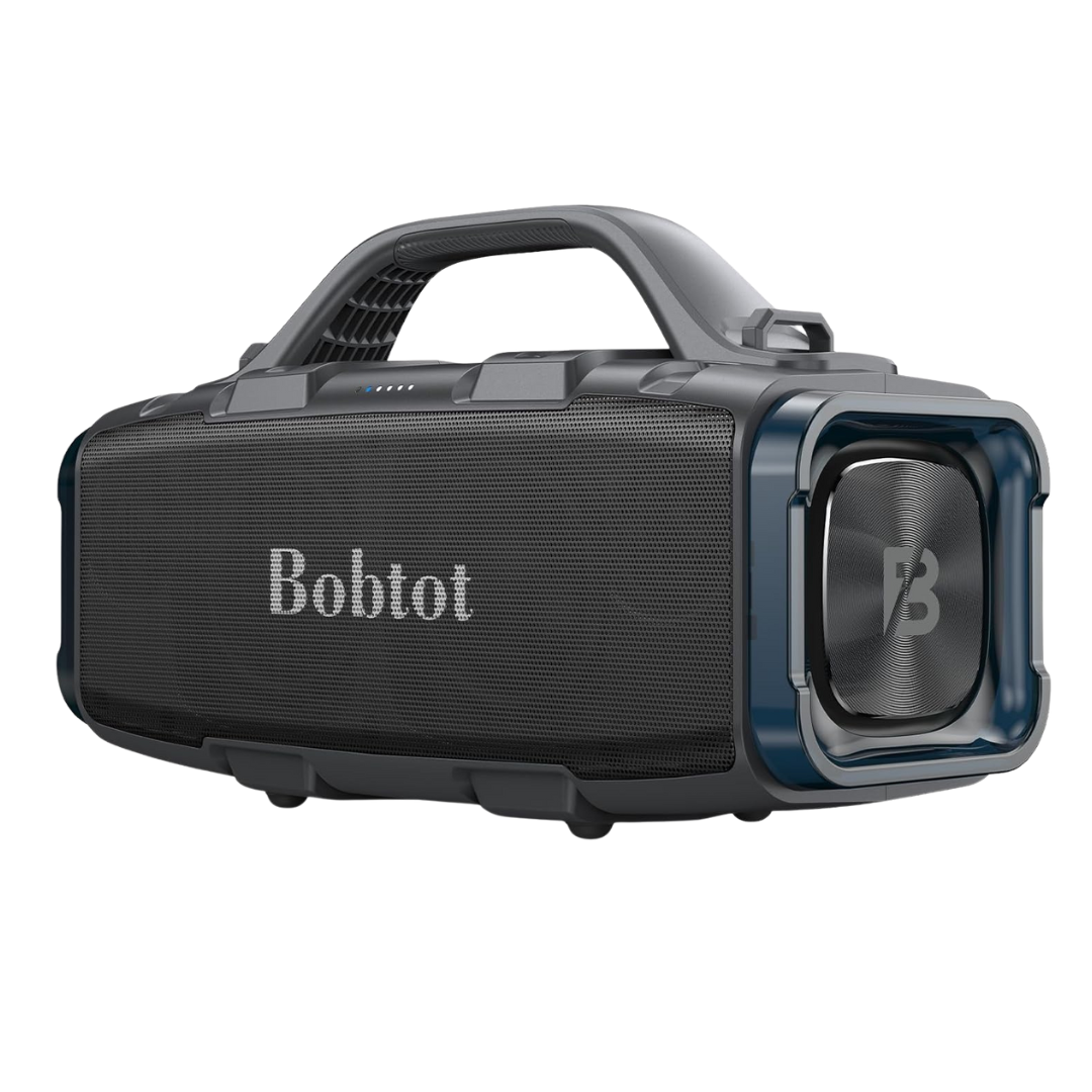 Bobtot 60W Waterproof Portable Bluetooth Speaker