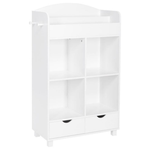 RiverRidge Kids Bookshelf Toy Storage Cabinet With Cubbies