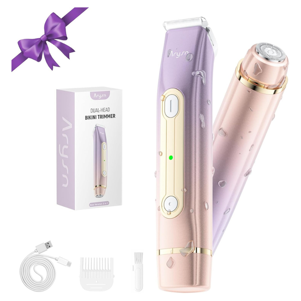 2-in-1 Dual Head Rechargeable Electric Shaver