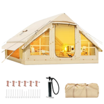 4-6 Person Lilypelle Blow Up Inflatable Tent with Stove Jack