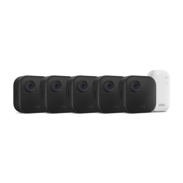 5-Pack Blink Outdoor 4 Wireless Smart Security Camera System W/ Sync Module