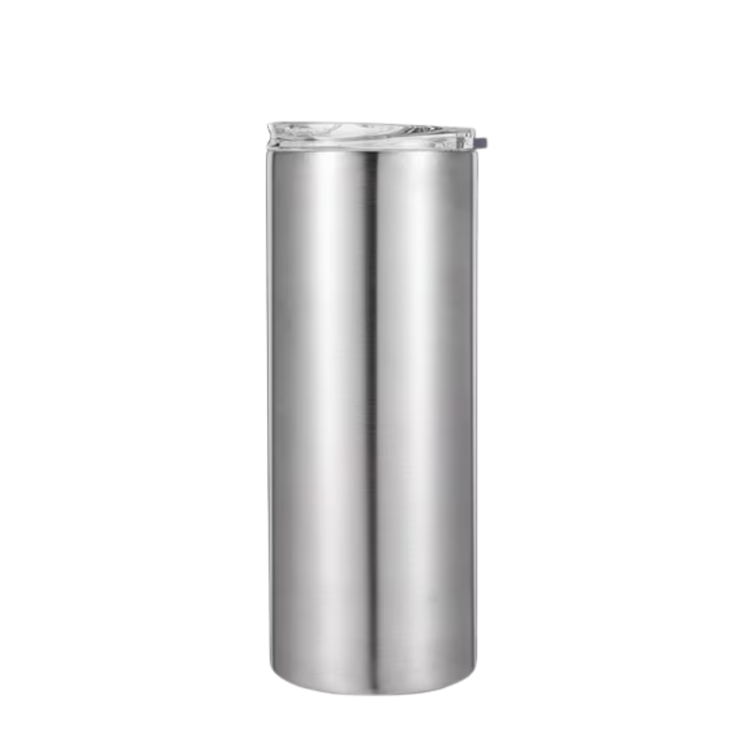 25oz Double Wall Stainless Steel Slim Tumbler With Slider Lid