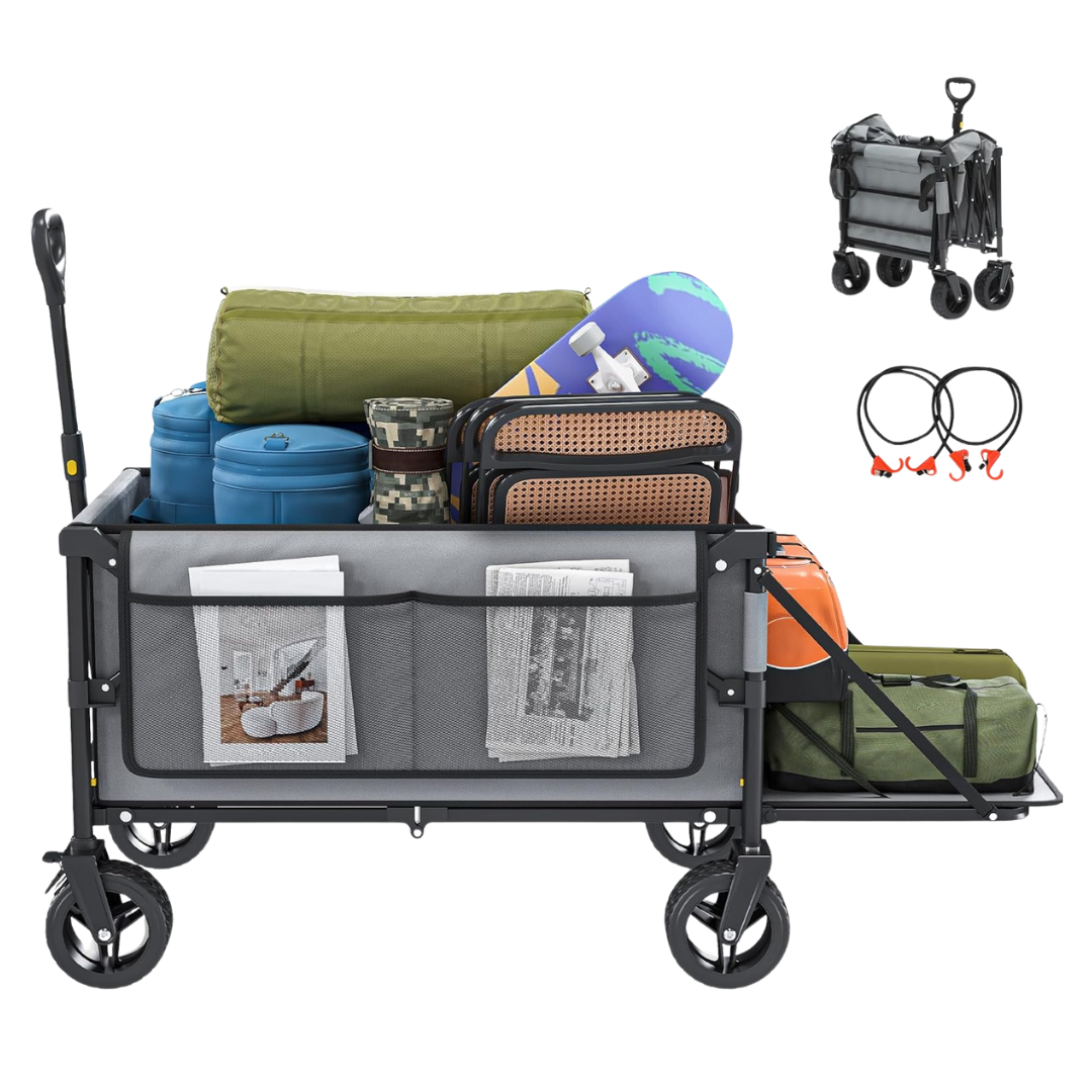 Yitahome 150L Heavy-Duty Collapsible Folding Utility Wagon
