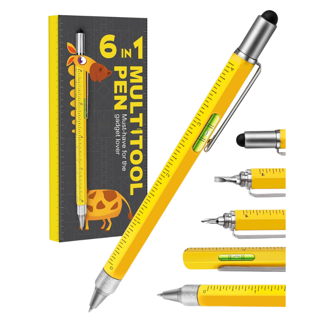 6-in-1 Multitool Pen Stocking Stuffers For Men