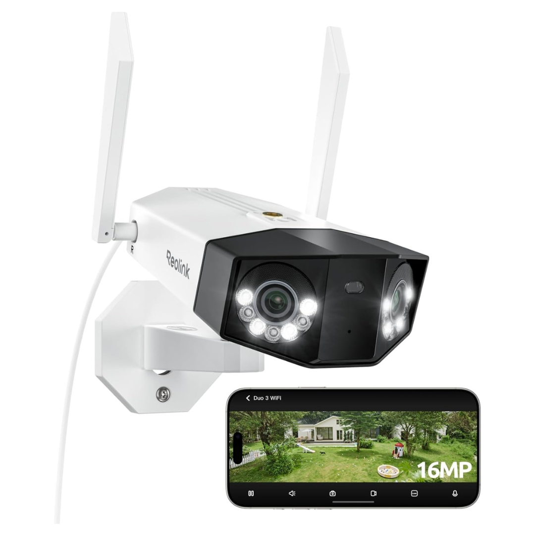 Reolink Duo 3 16MP Outdoor WiFi Security Camera