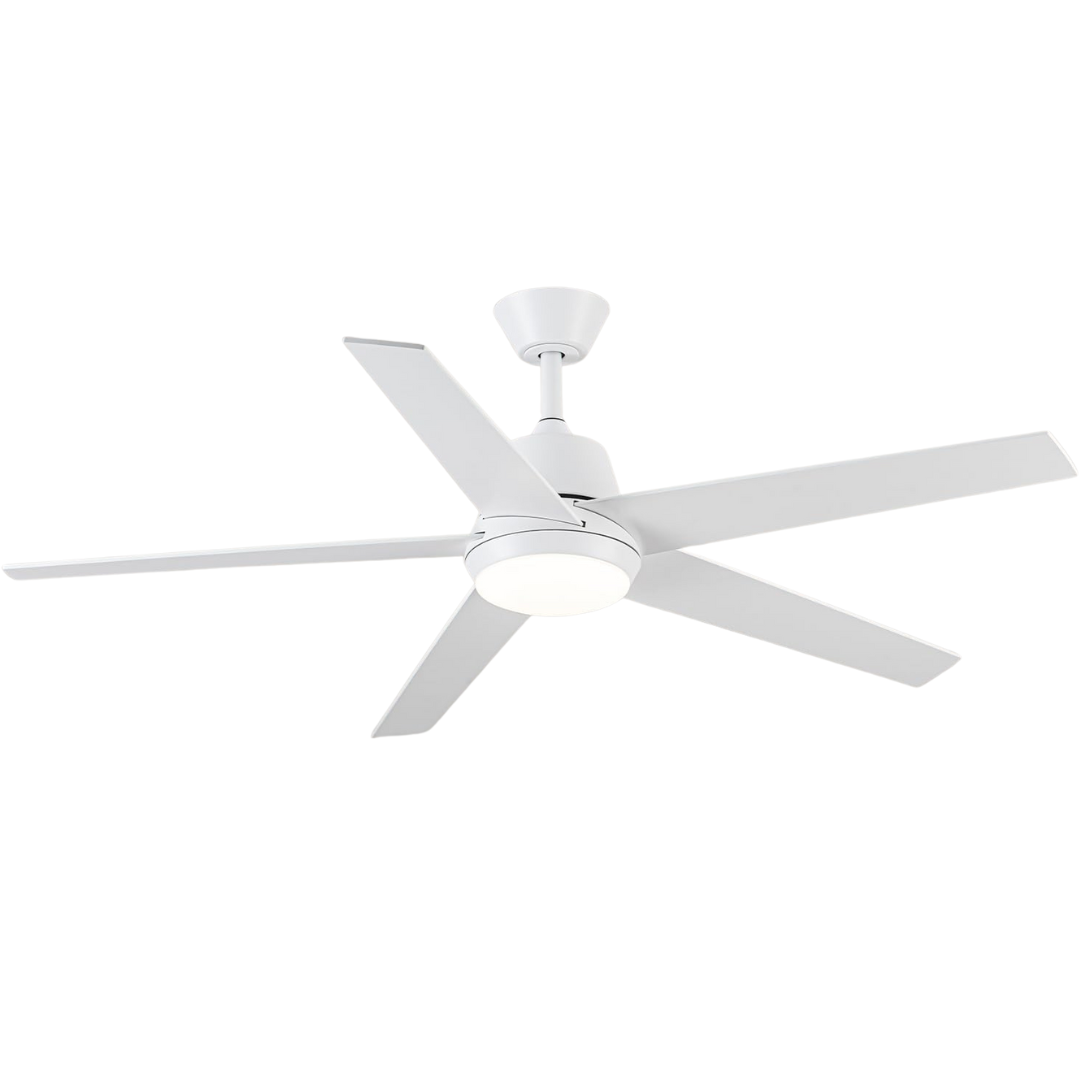 52" Modern Noiseless Ceiling Fan With LED Light (4 Colors)