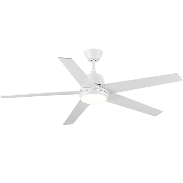 52" Modern Noiseless Ceiling Fan With LED Light (4 Colors)