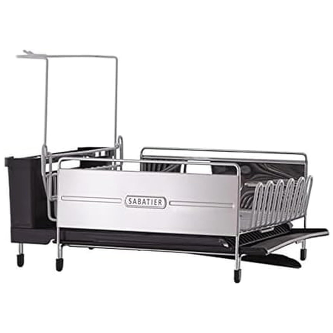 Sabatier Expandable Stainless Steel Dish Drying Rack