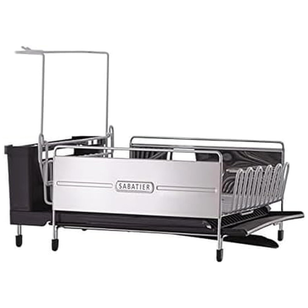Sabatier Expandable Stainless Steel Dish Drying Rack
