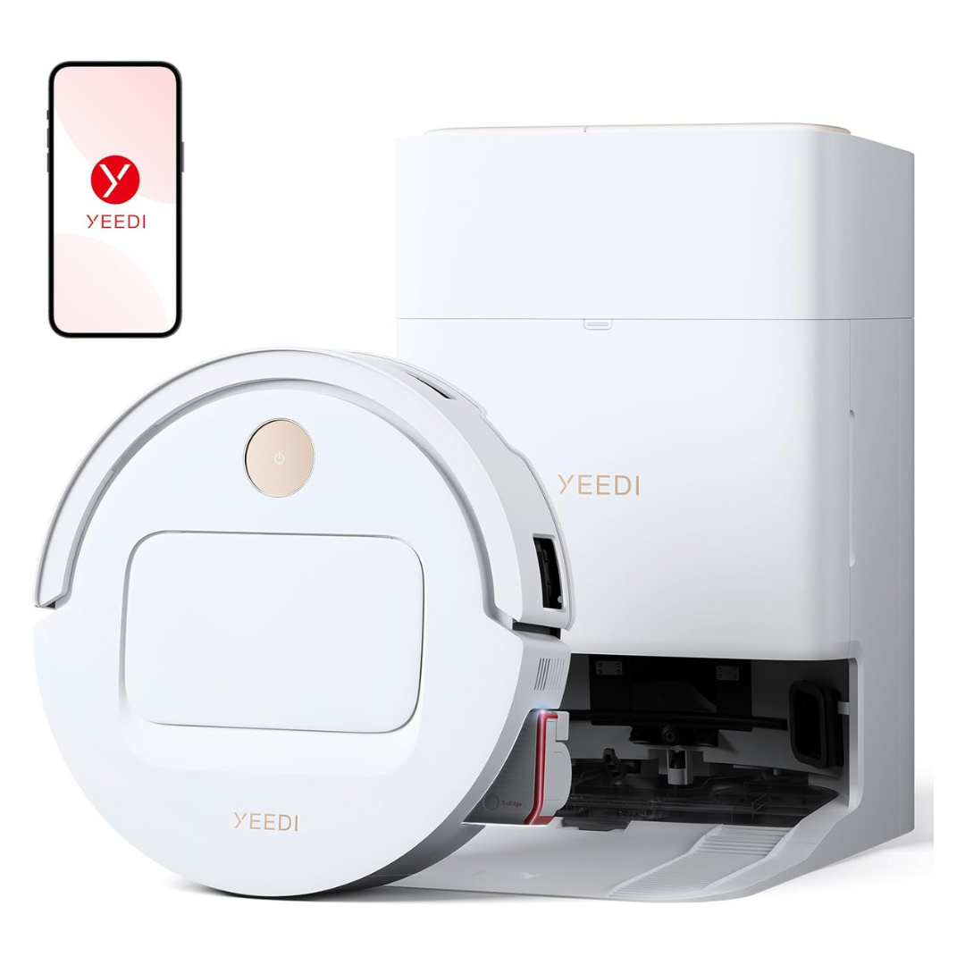 Yeedi M14 Plus 18,000Pa Robot Vacuum & Mop W/ All-In-One Station