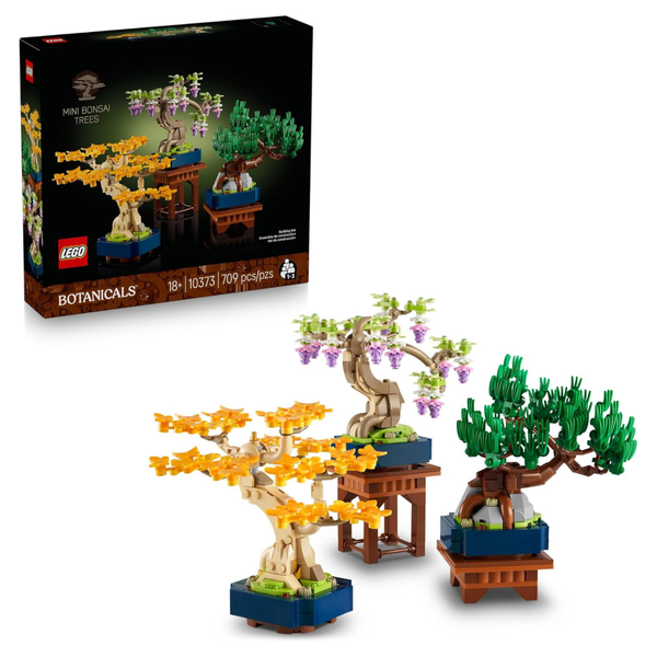 709-Piece LEGO Botanicals Mini Bonsai Trees (10373)