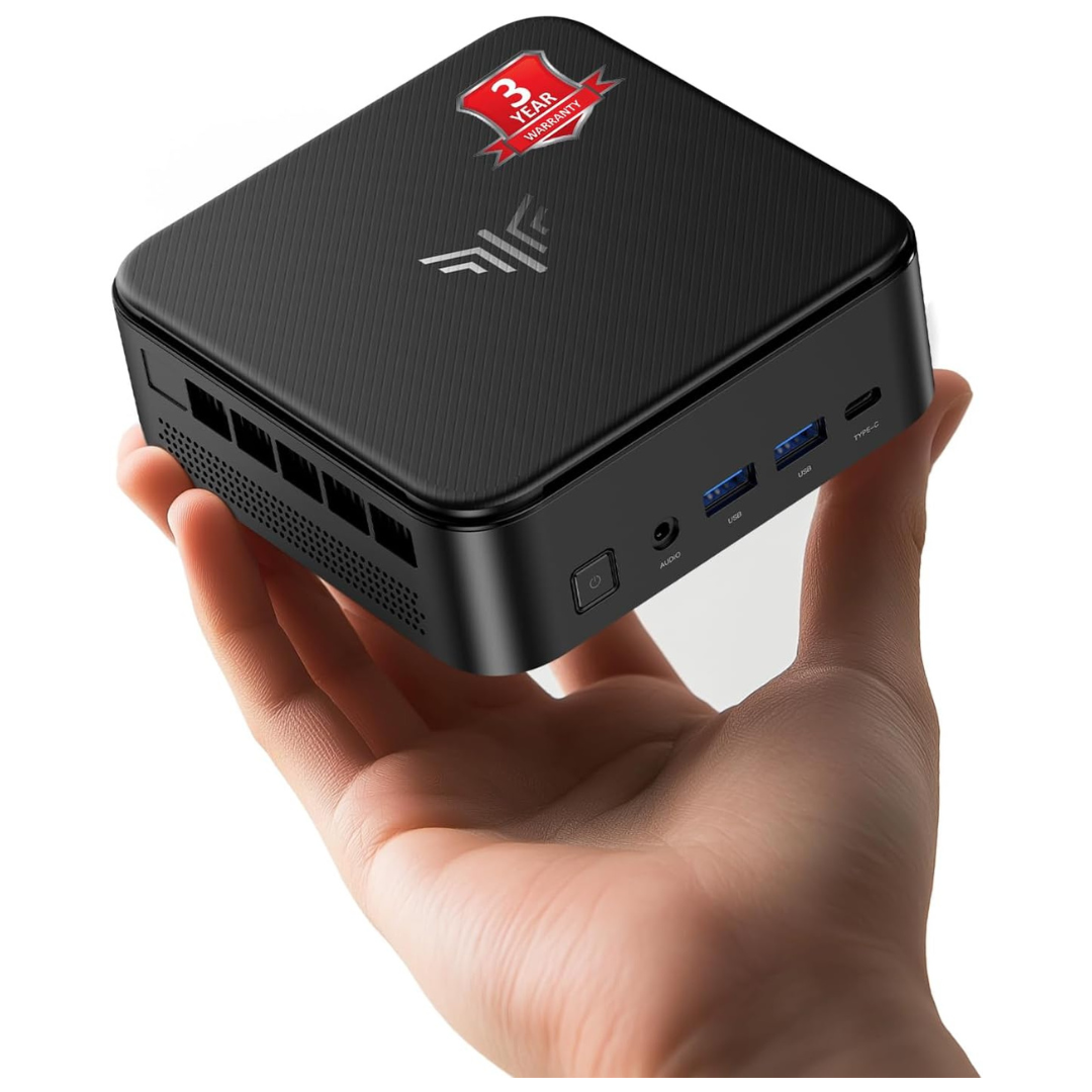 KAMRUI E3B Mini Gaming PC (Ryzen 5 7430U / 32GB RAM / 512GB SSD)