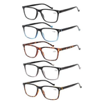 10-Pack Joschoo 1.75x Unisex Spring Hinges Reading Glasses