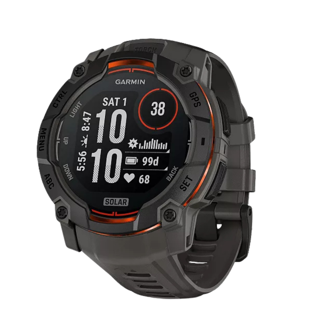 Garmin Instinct 3 50mm Solar Charged Display GPS Smartwatch