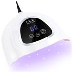 72W UV LED Nail Lamp W/ 3 Timer Settings & Touch Display Screen