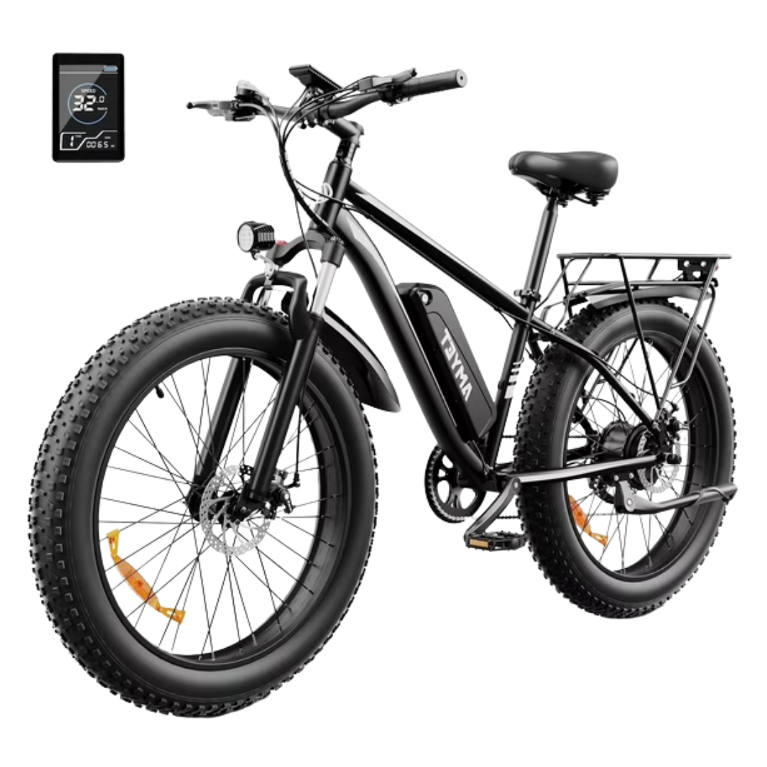 Amyet EB26 26'' x 4.0'' Fat Tire E-Mountain Bike (Various)