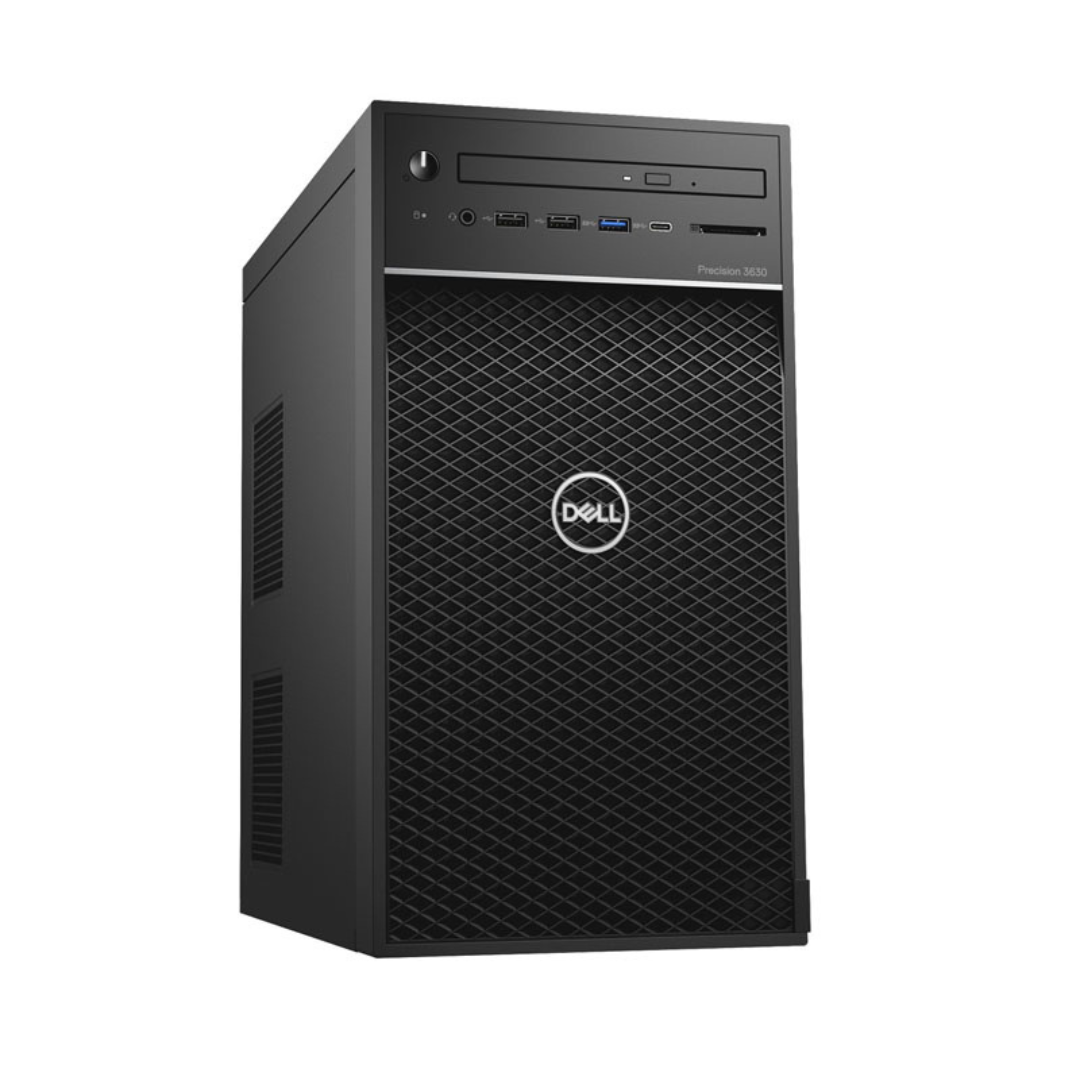 Dell Precision 3630 Tower Fixed Workstation Desktop (Xeon E E-2246G / 16GB RAM / 512GB SSD / 2GB Quadro P400) [Certified Refurb]