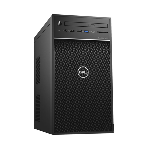 Dell Precision 3630 Tower Fixed Workstation Desktop (Xeon E E-2246G / 16GB RAM / 512GB SSD / 2GB Quadro P400) [Certified Refurb]