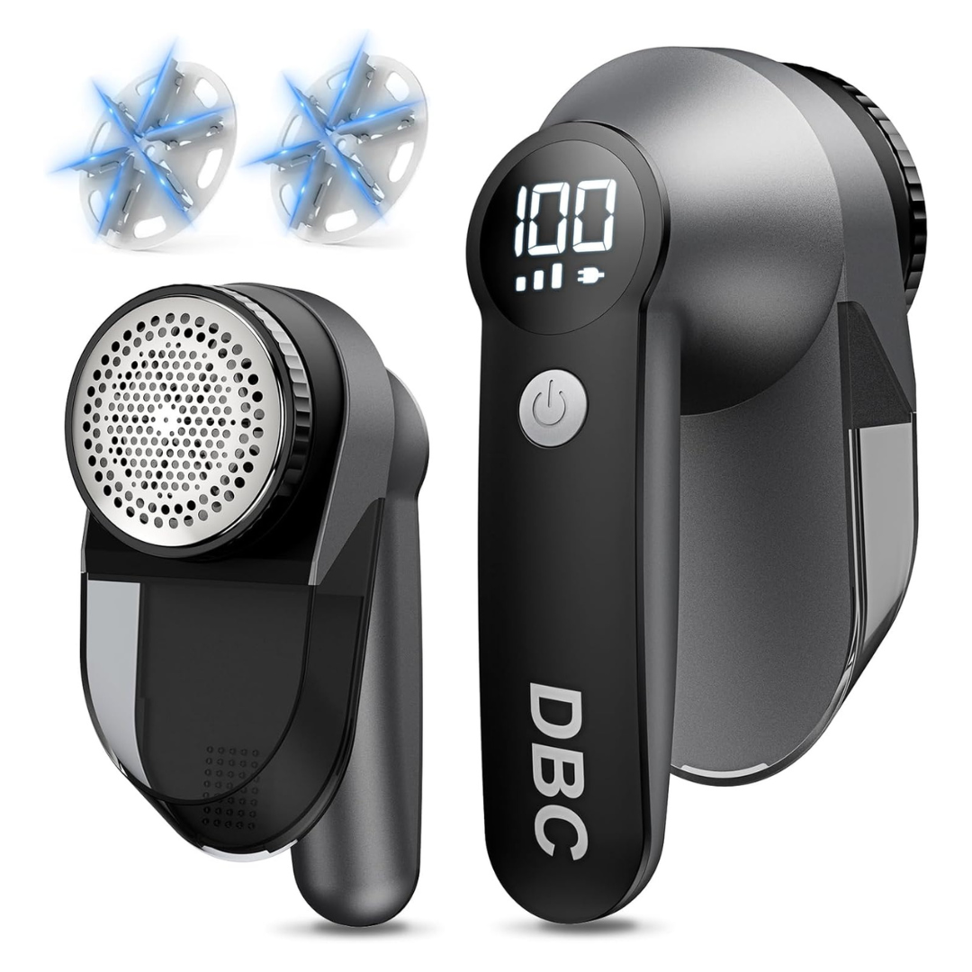 3-Speed Large Fabric Lint Remover With 15000r/Min Powerful Motor