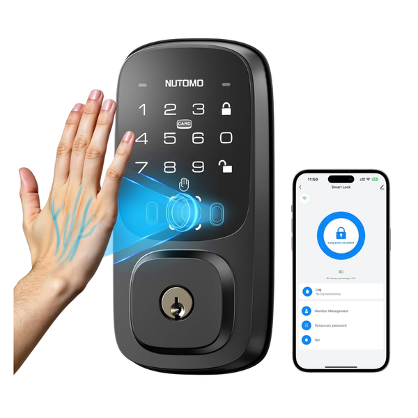 Smart Keyless Entry Door Lock And APP Remote Control