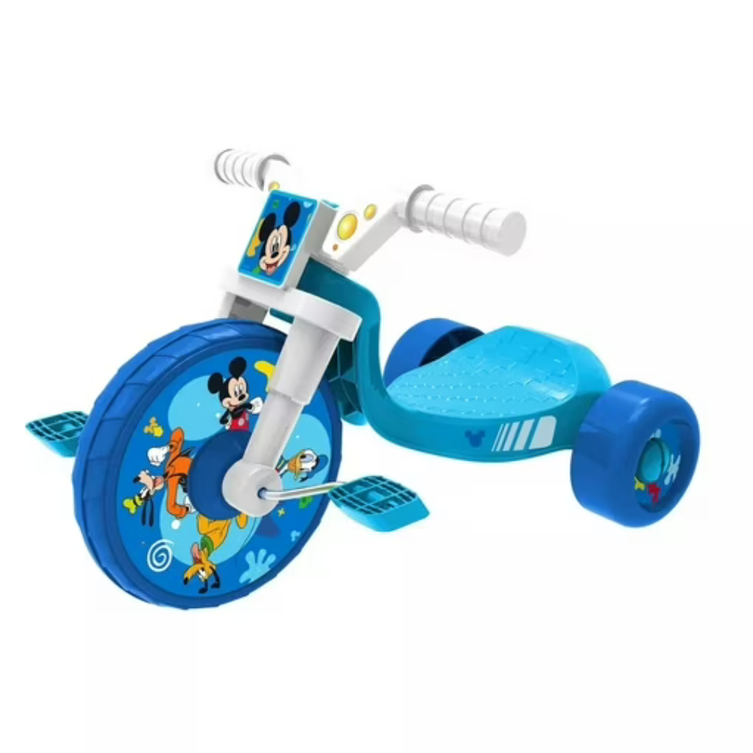 MICKEY MOUSE Ride-On 10" Fly Wheels Junior Cruiser Tricycle With Sounds