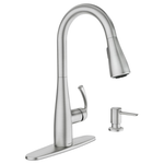 Moen Essie Pull-down Kitchen Faucet With Soap Dispenser