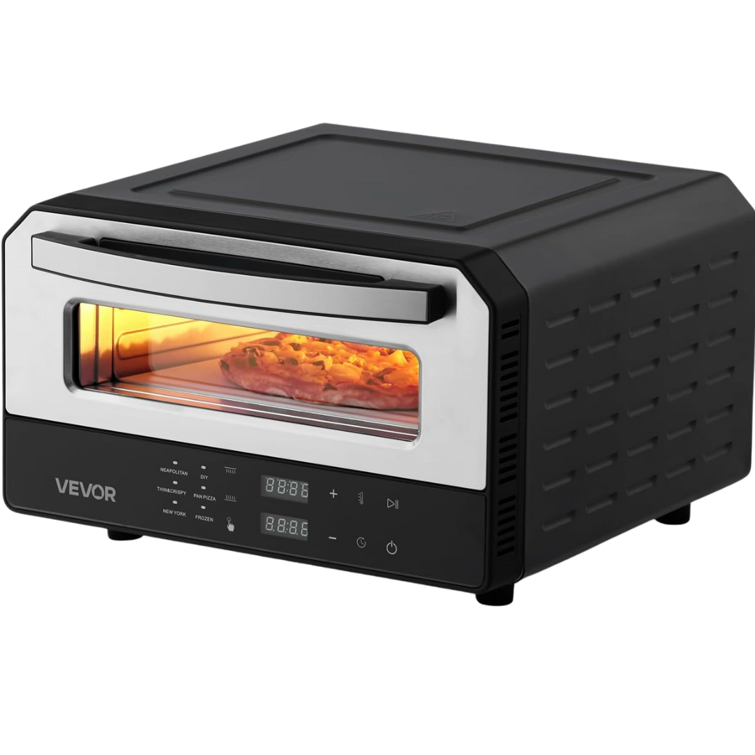 12" Vevor Electric Smart Countertop Pizza Oven With Touch Screen
