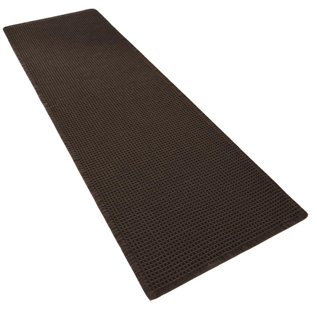17" x 60" Upgraded Super Absorbent Non-Slip Waffle Runner Rug (Various)