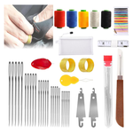 40-Pieces All-in-One Sewing Big Eye Steel Needles Set